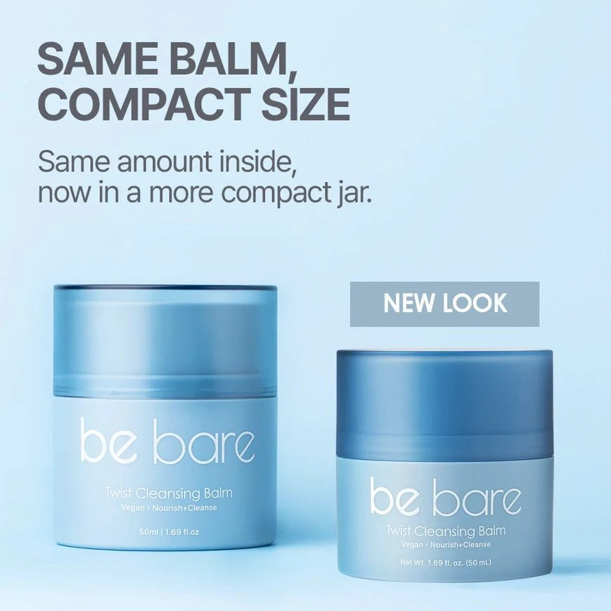 be bare Twist Cleansing Balm – Nourishing Makeup Remover (50mL)